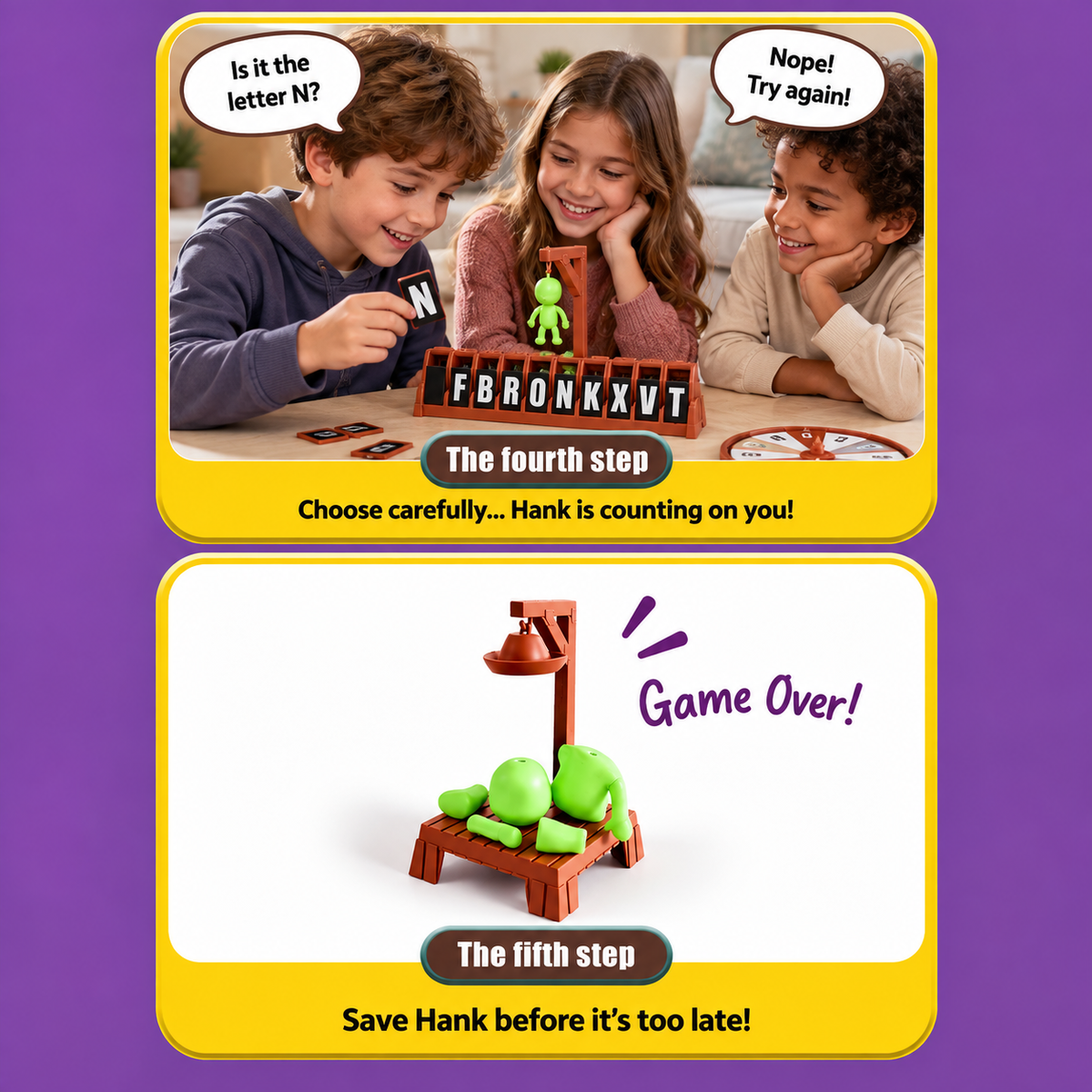 WORDIGO – Magnetic Hangman Game